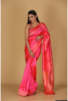 Hawali Design Magenta Pink Saree