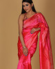 Mousumi Design Pink Saree – Madhushree signature Border