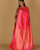 Mousumi Design Pink Saree – Madhushree signature Border