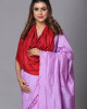 Eri Stole – Handwoven Elegance in Red