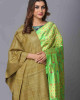 Eri Stole – Handwoven Elegance in Khakhi
