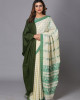 Eri Stole – Handwoven Elegance in Olive Green