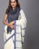 Eri Stole – Handwoven Elegance in Dark Grey