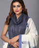 Eri Stole – Handwoven Elegance in Dark Grey